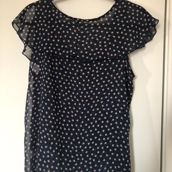 Sheer Ruffle Blouse - Picture 2 of 4